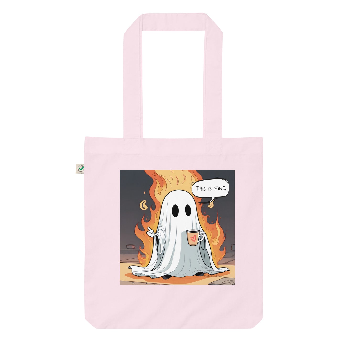 This is Fine Organic fashion tote bag