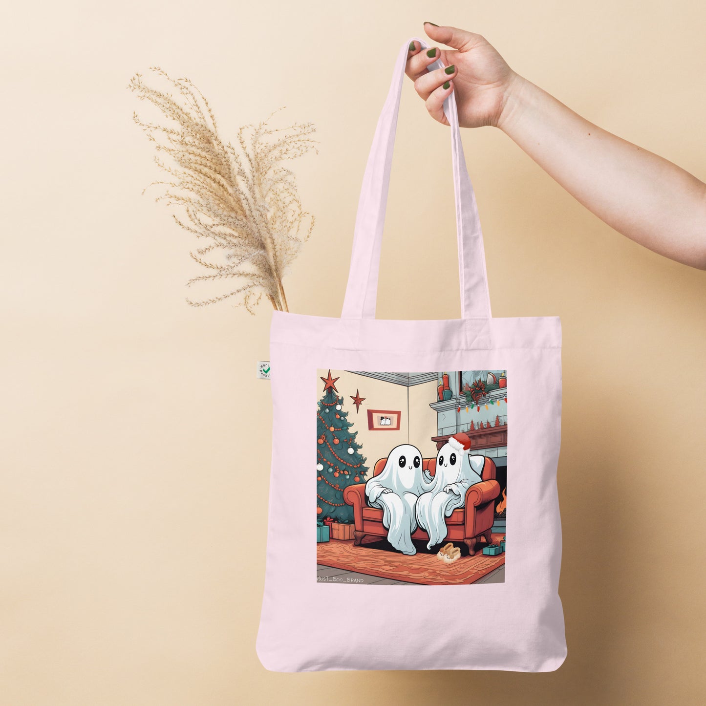 All I want for Xmas is boo Organic fashion tote bag