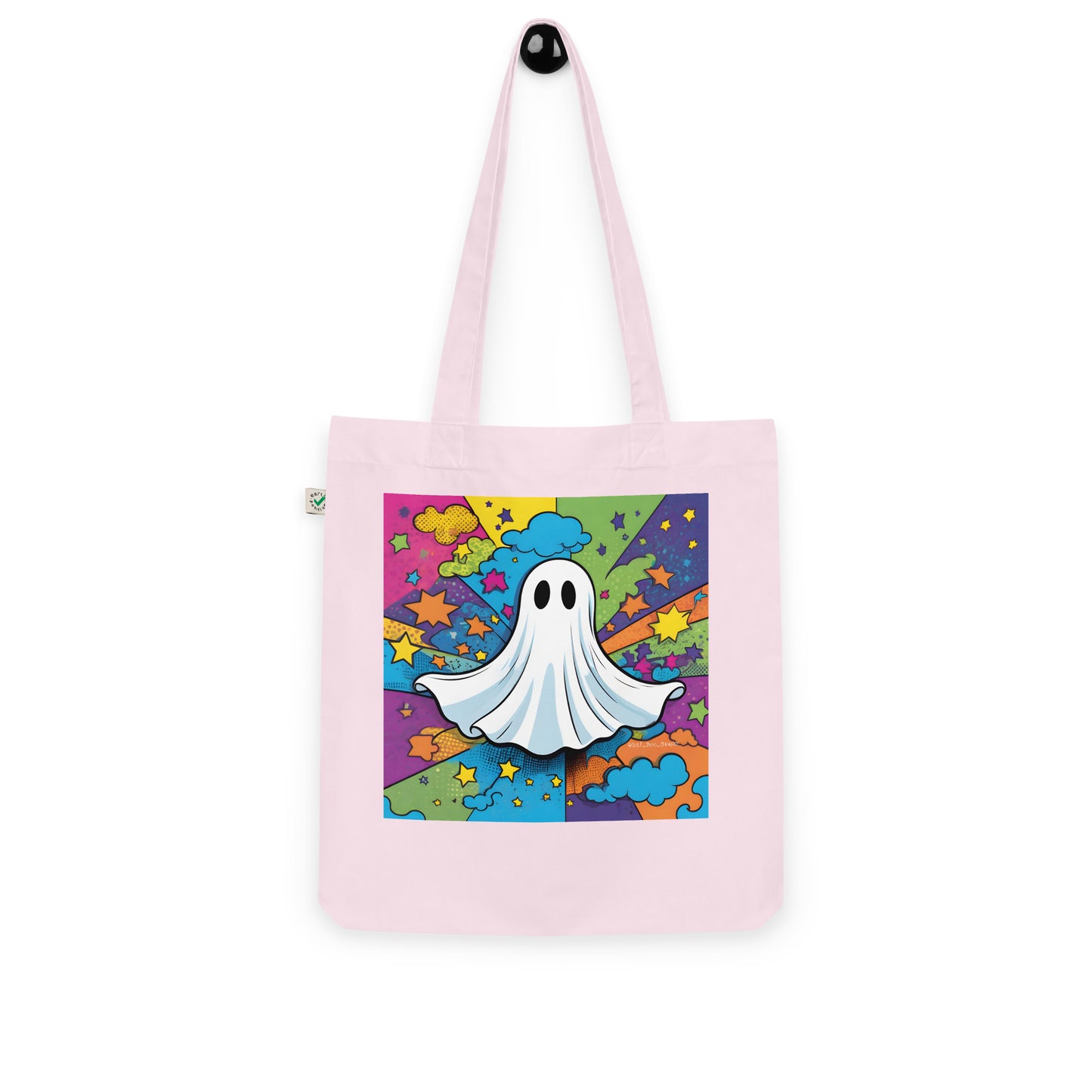 Pop-art Organic fashion tote bag