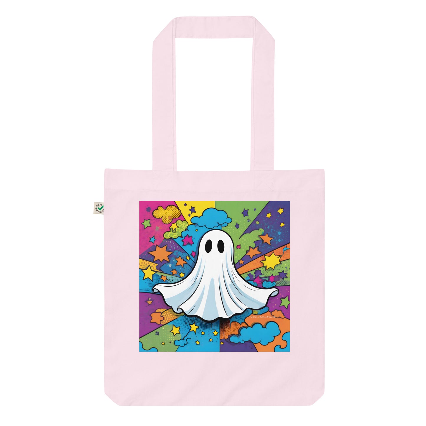 Pop-art Organic fashion tote bag