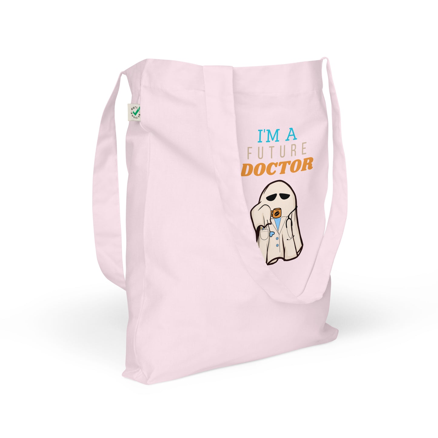 Future Doctor Organic fashion tote bag