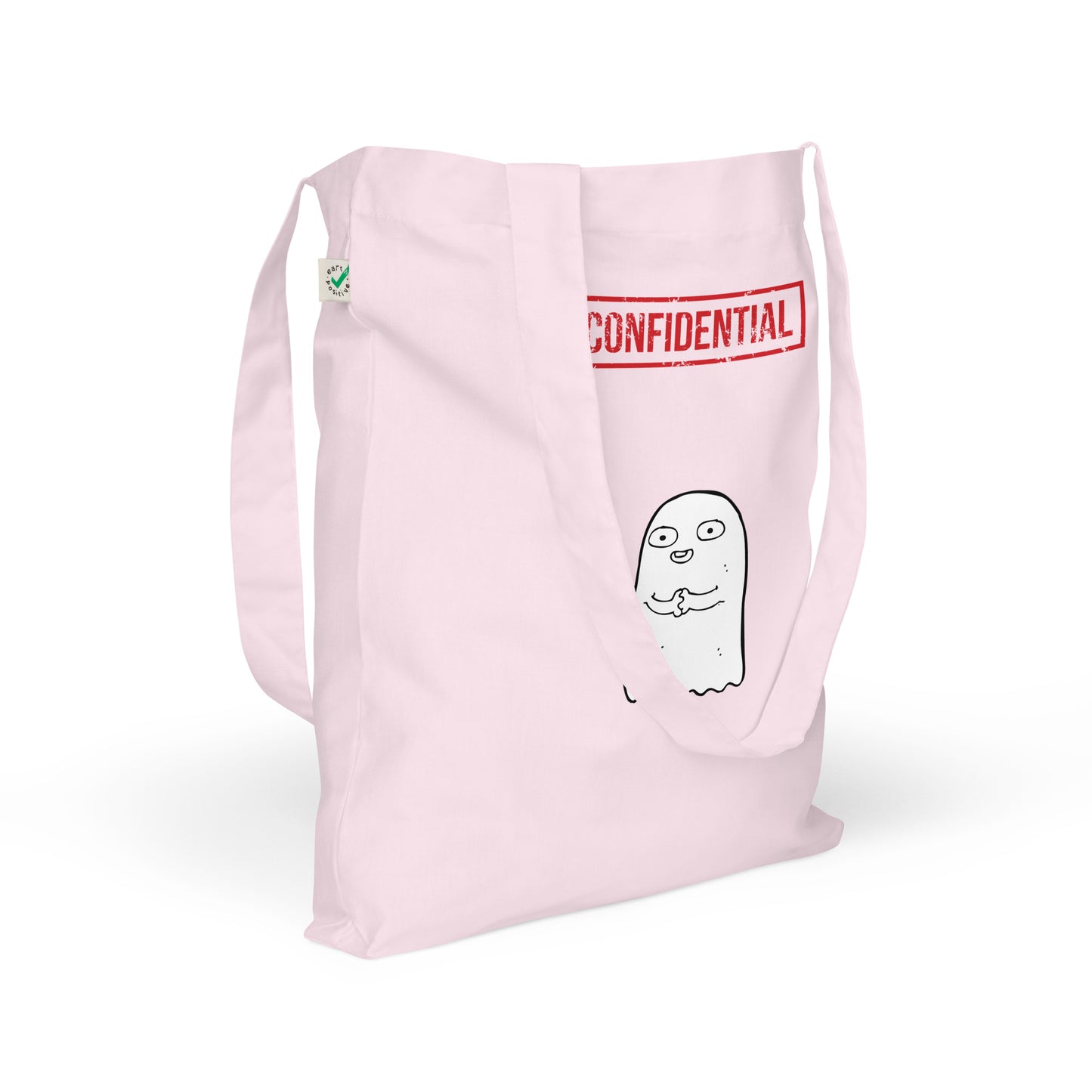 Confidential Organic fashion tote bag