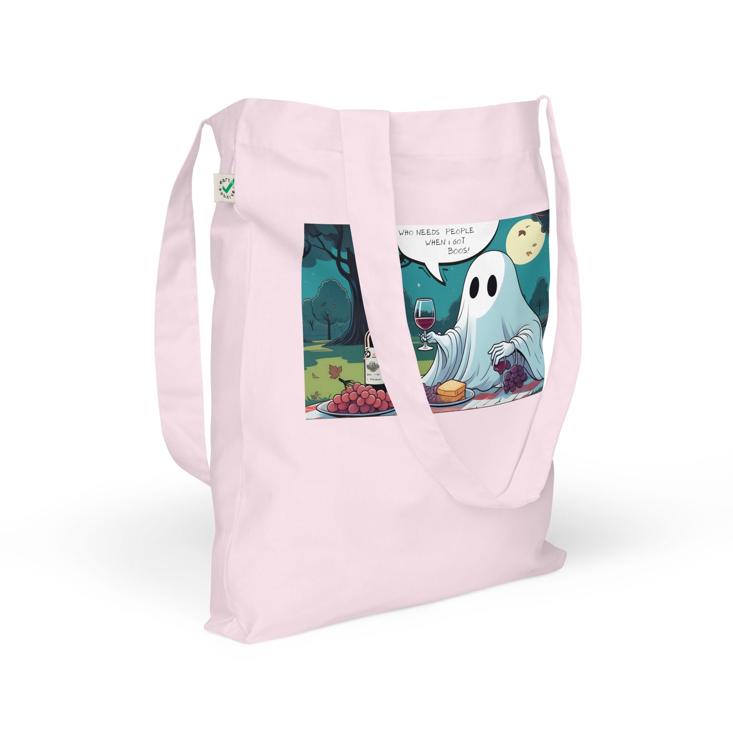 Only Boos Organic fashion tote bag