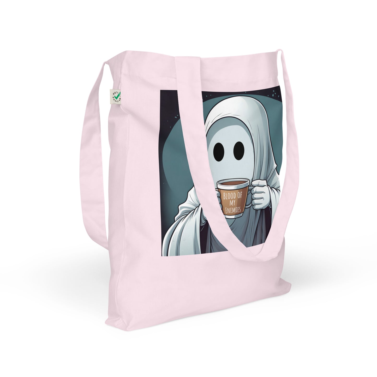 Happy Monday Organic fashion tote bag