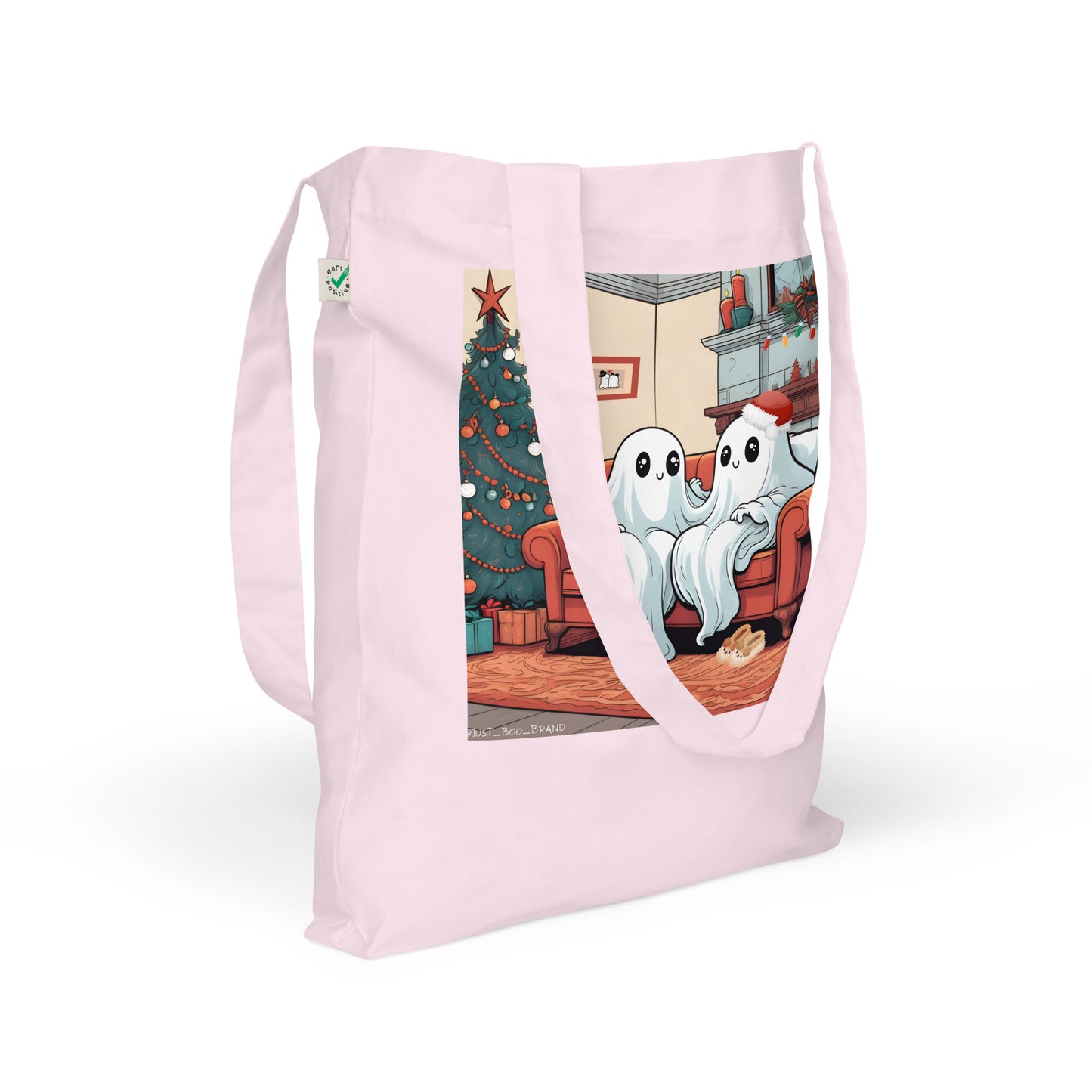 All I want for Xmas is boo Organic fashion tote bag