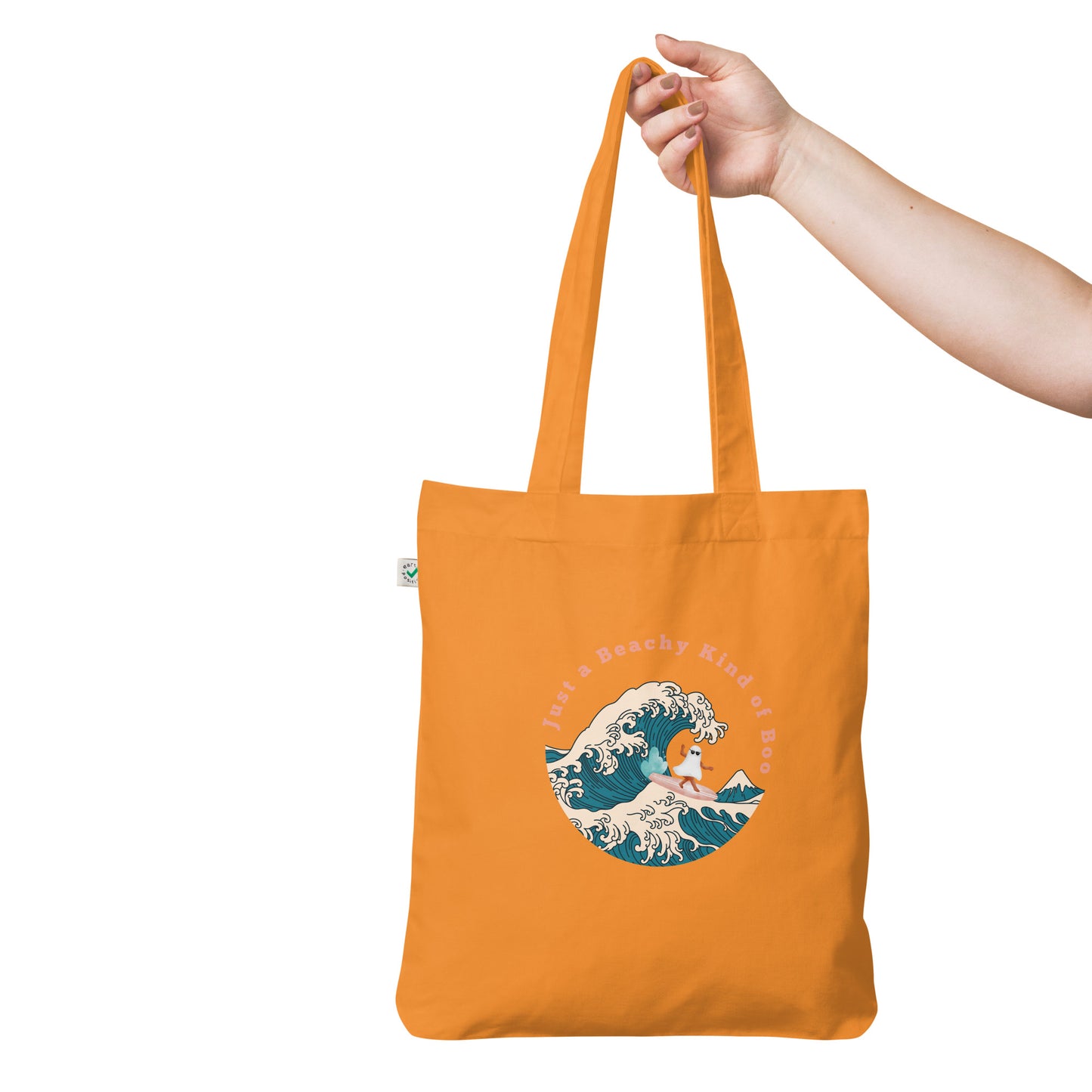 Beachy boo Organic fashion tote bag