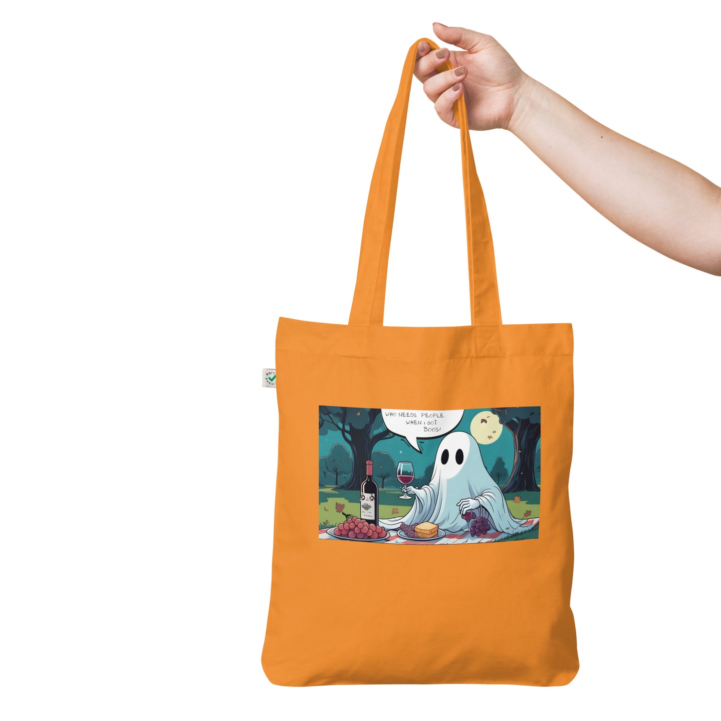 Only Boos Organic fashion tote bag