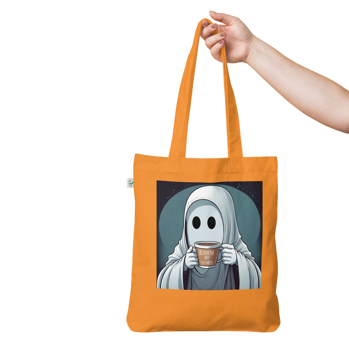 Happy Monday Organic fashion tote bag