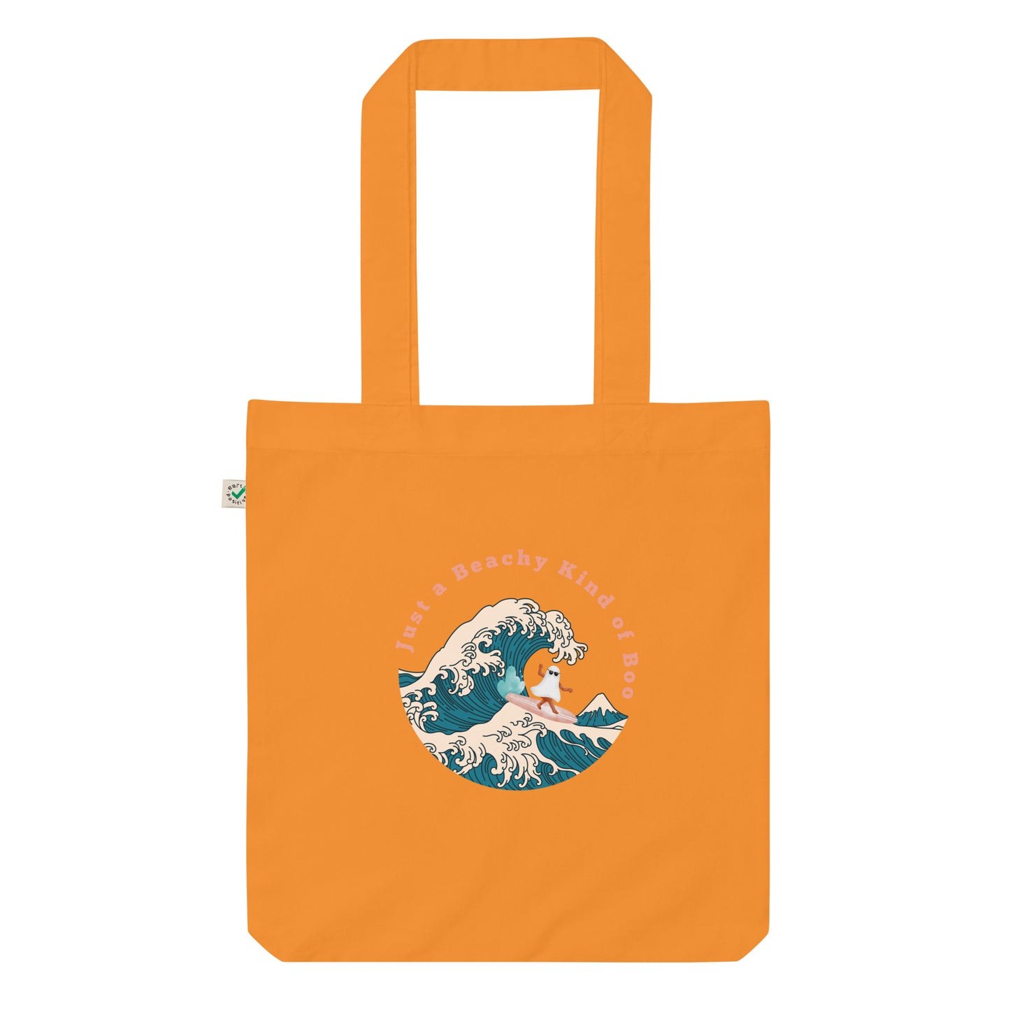 Beachy boo Organic fashion tote bag