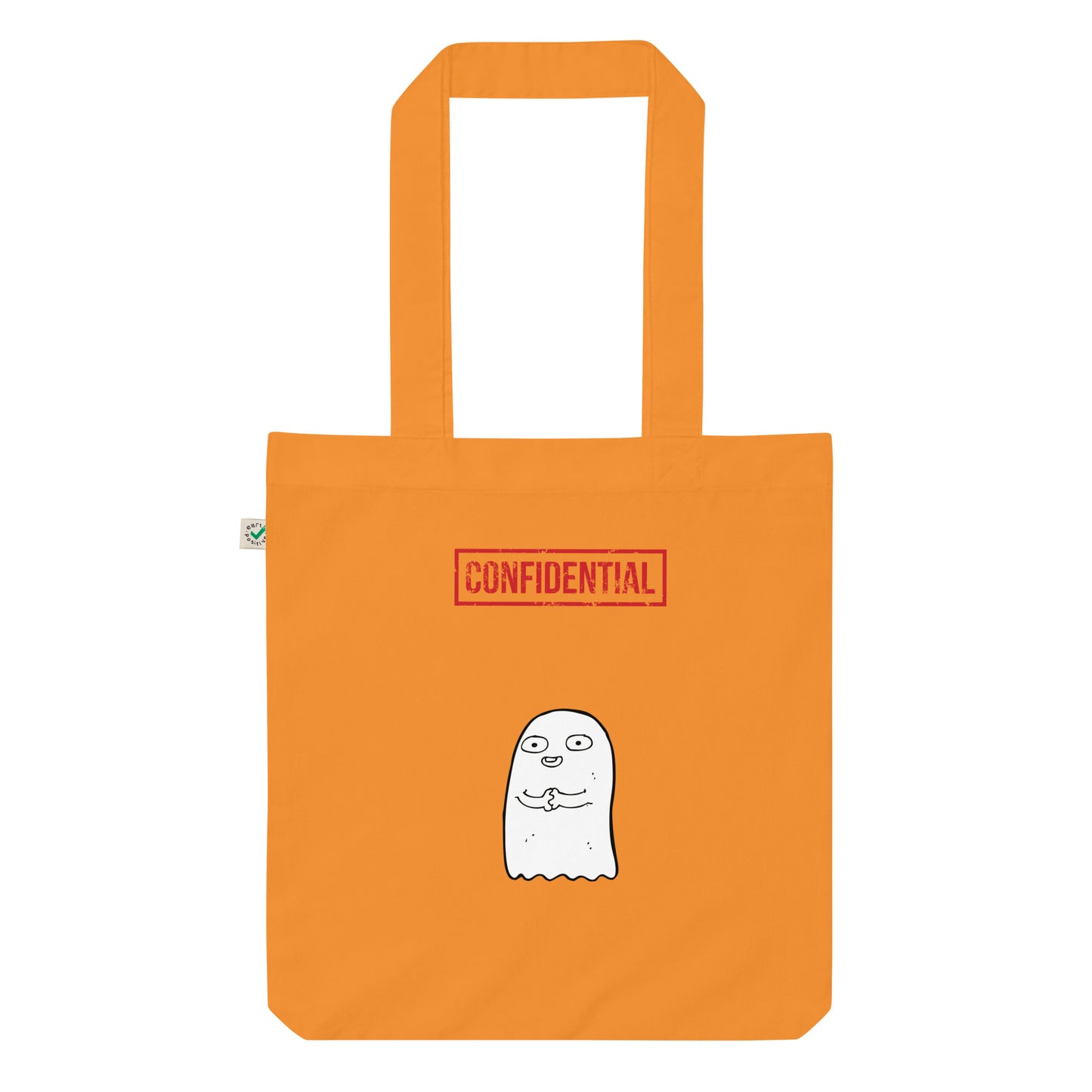 Confidential Organic fashion tote bag