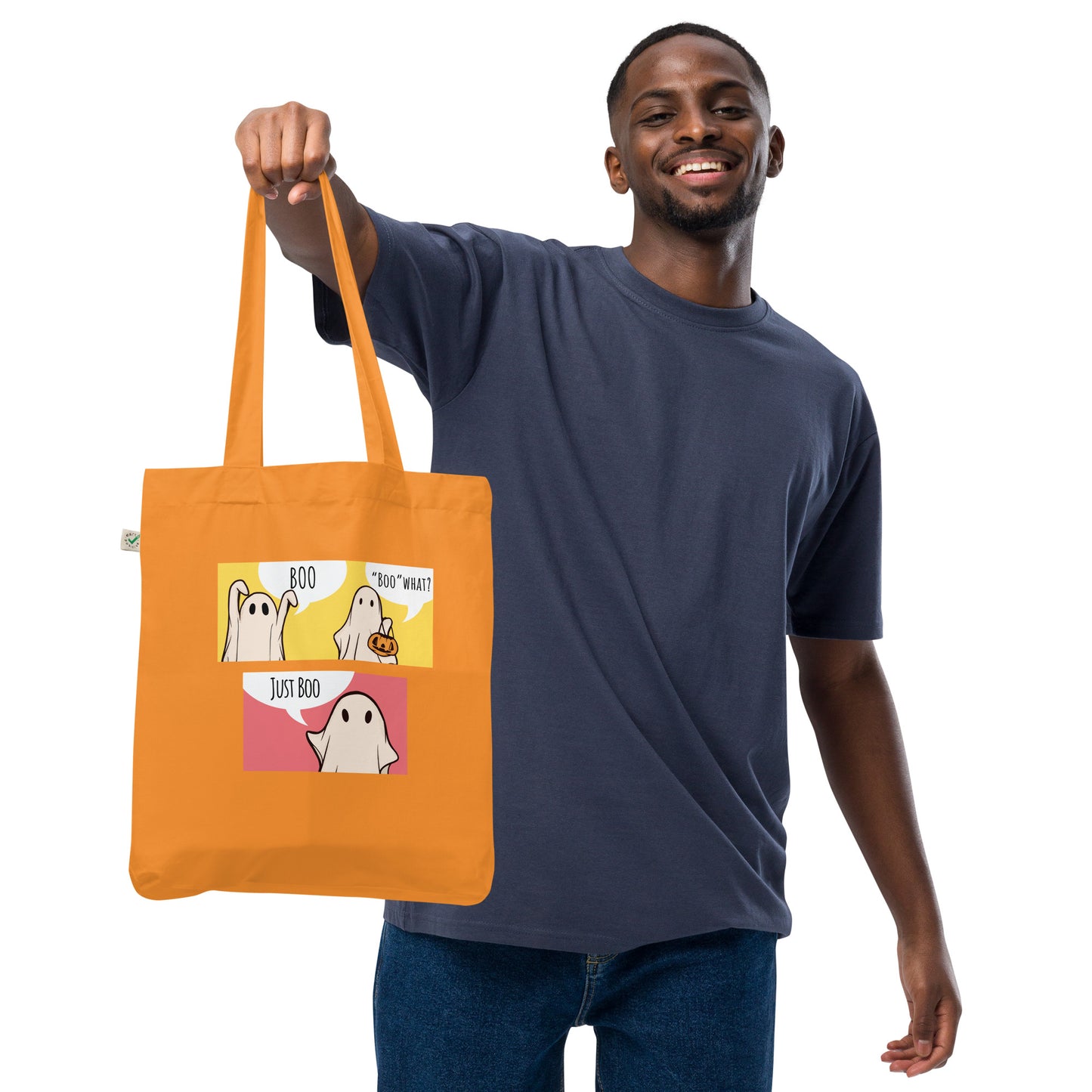 Just Boo Organic fashion tote bag