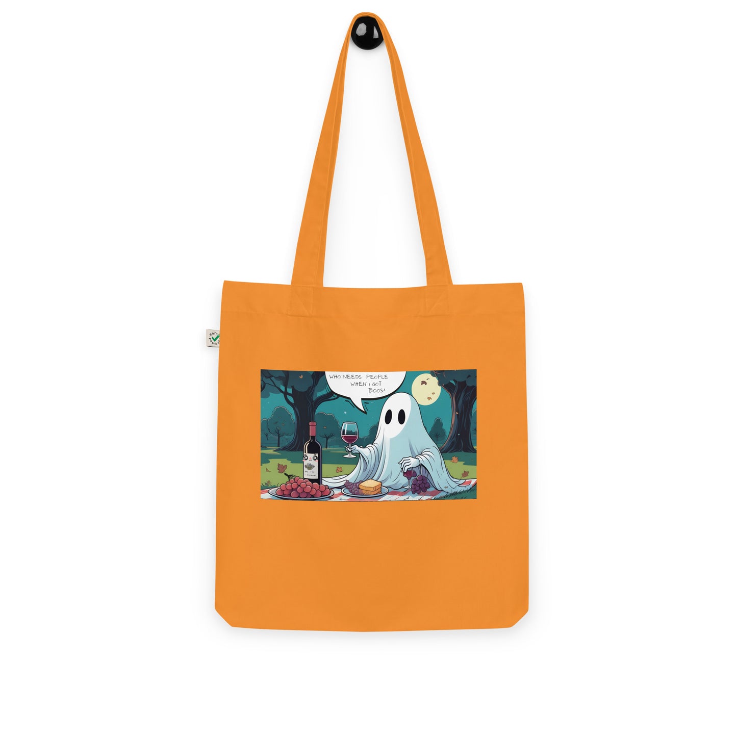 Only Boos Organic fashion tote bag