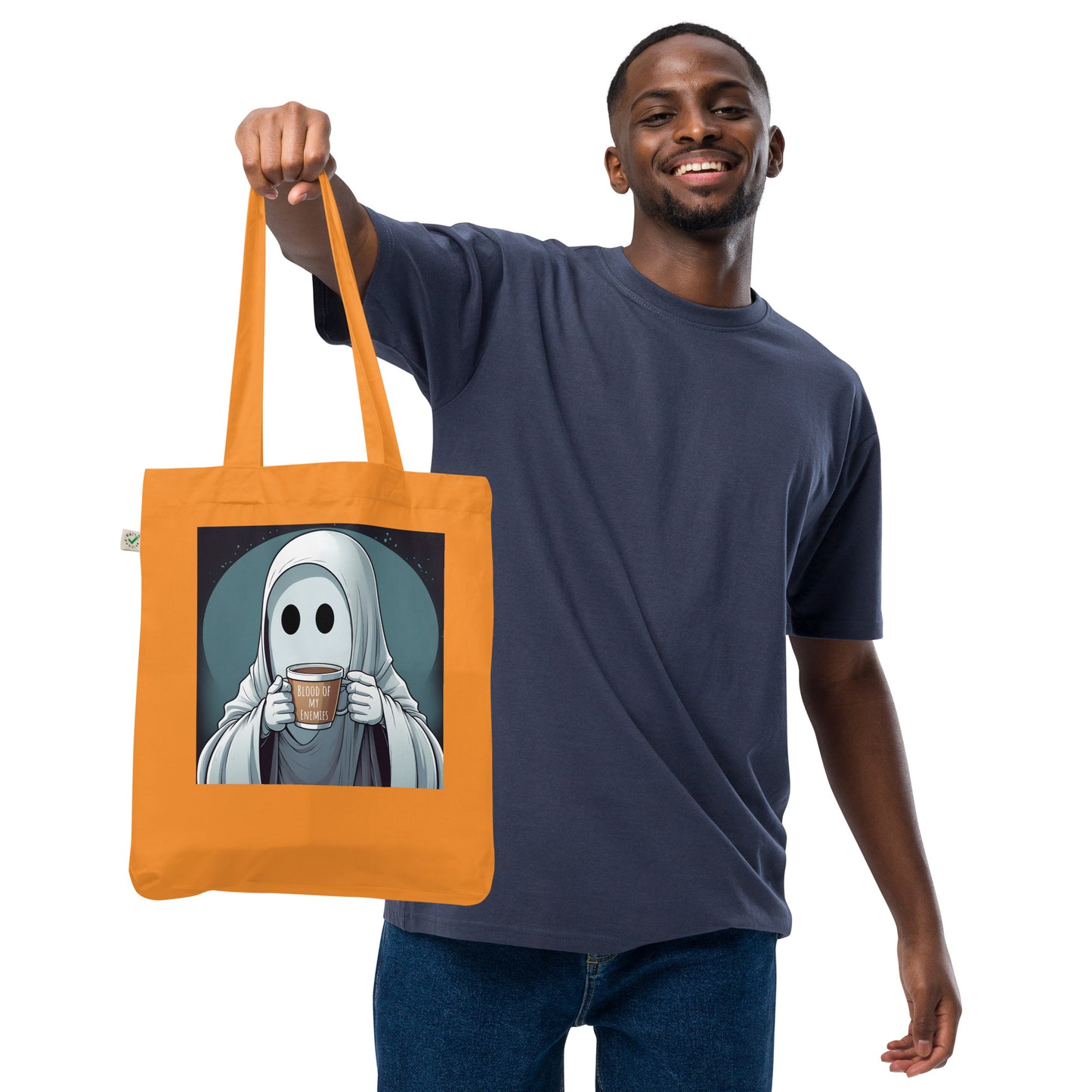 Happy Monday Organic fashion tote bag