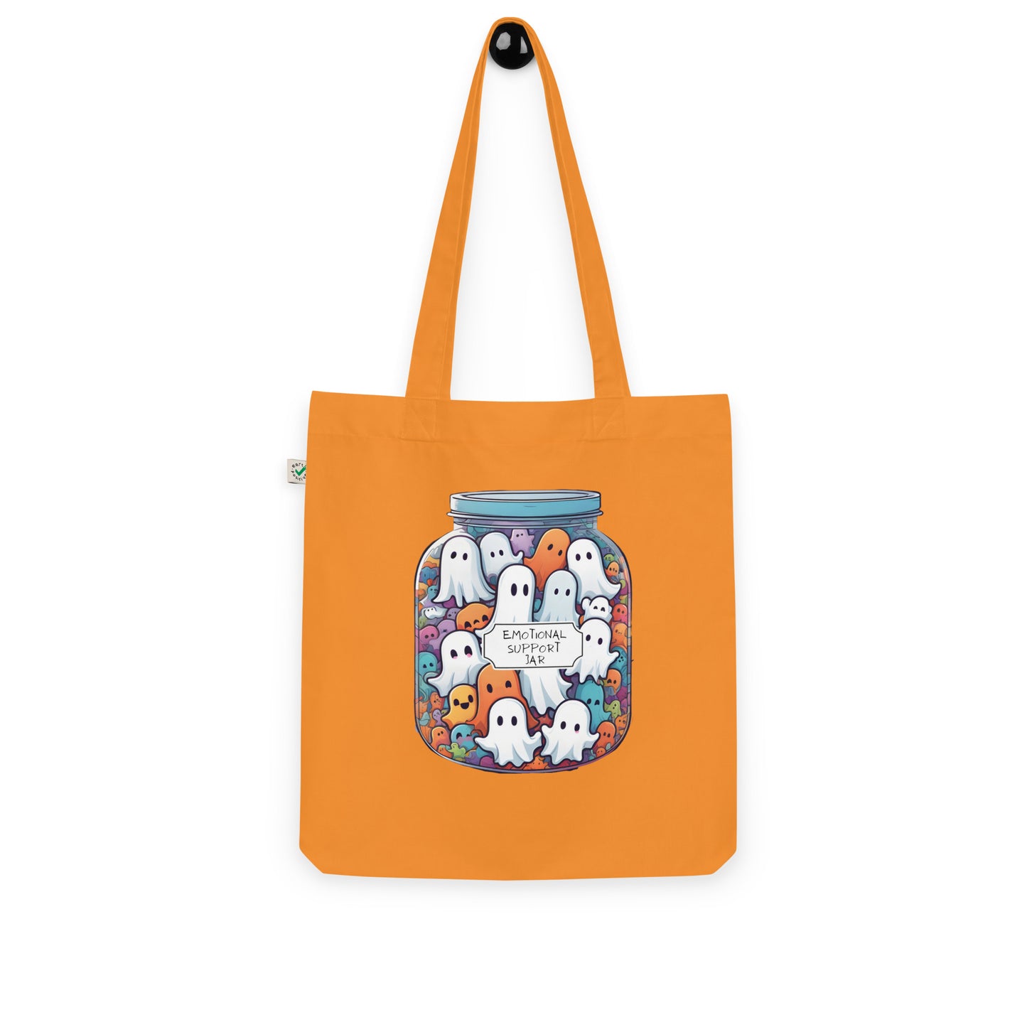 Emotional support jar Organic fashion tote bag