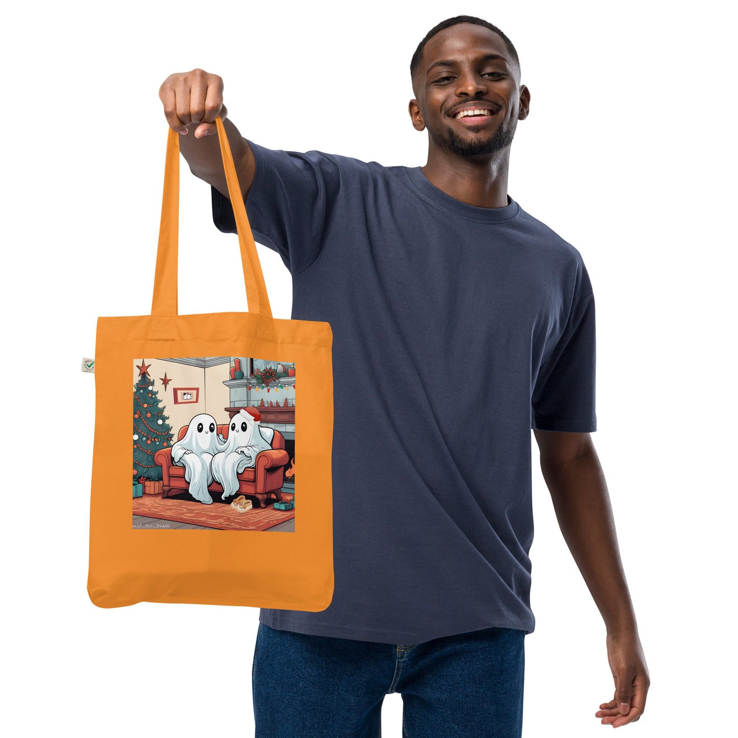 All I want for Xmas is boo Organic fashion tote bag