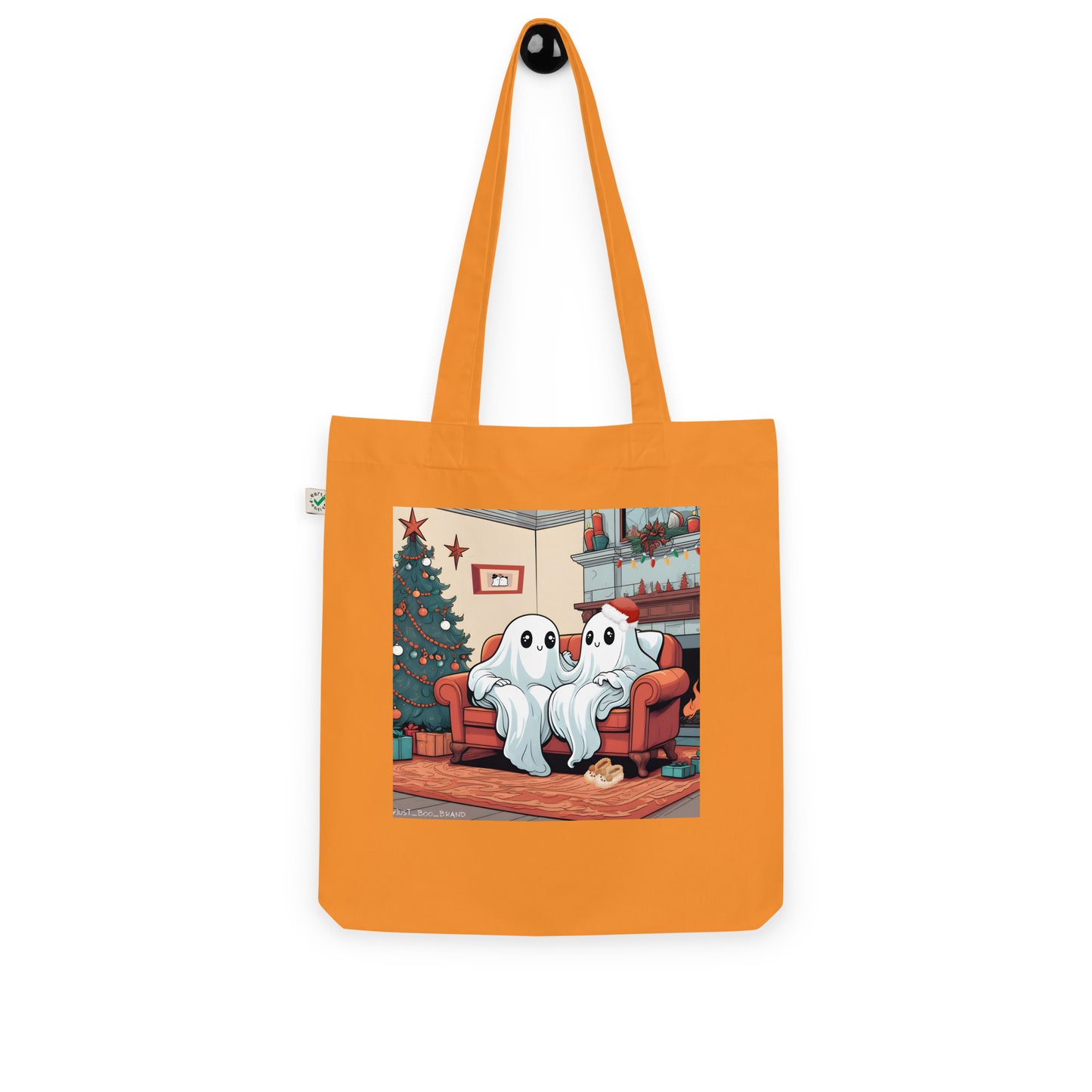 All I want for Xmas is boo Organic fashion tote bag