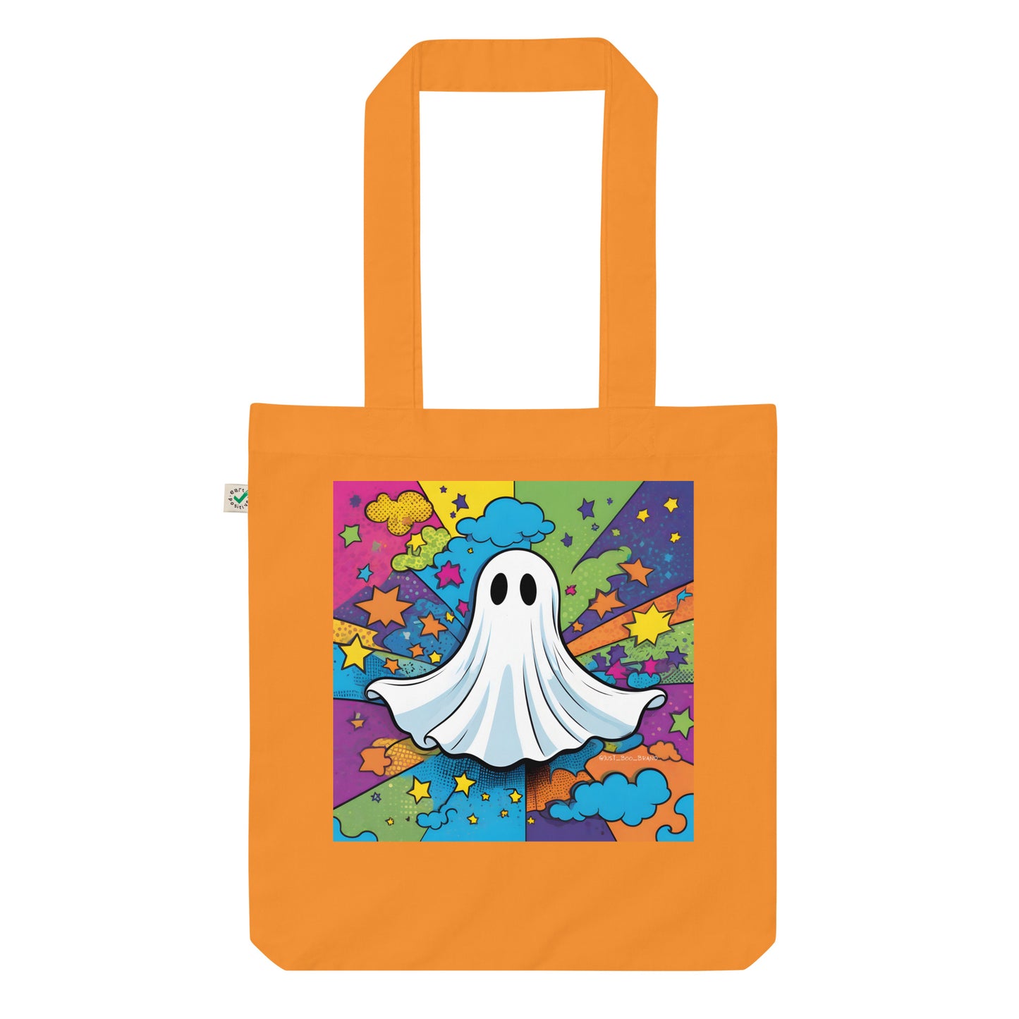 Pop-art Organic fashion tote bag