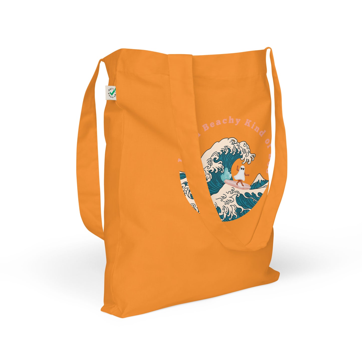 Beachy boo Organic fashion tote bag