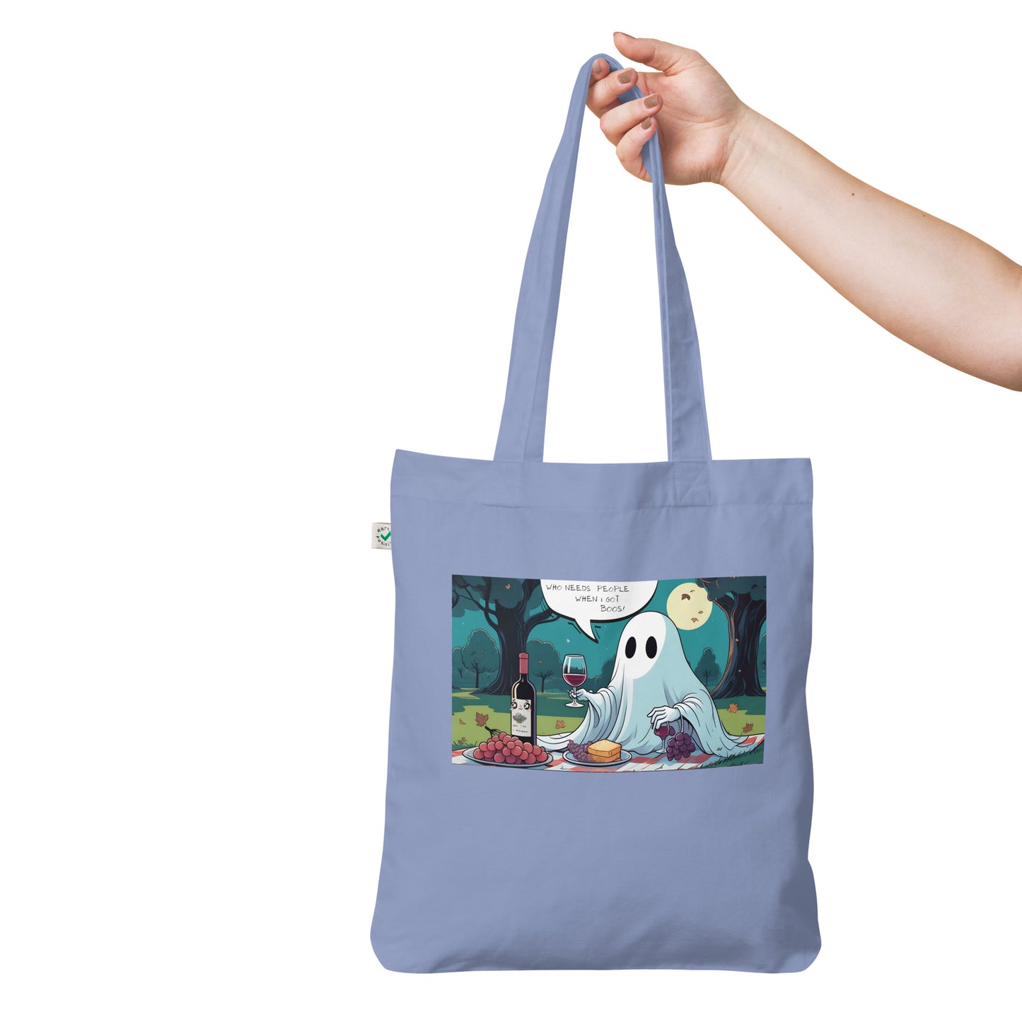 Only Boos Organic fashion tote bag