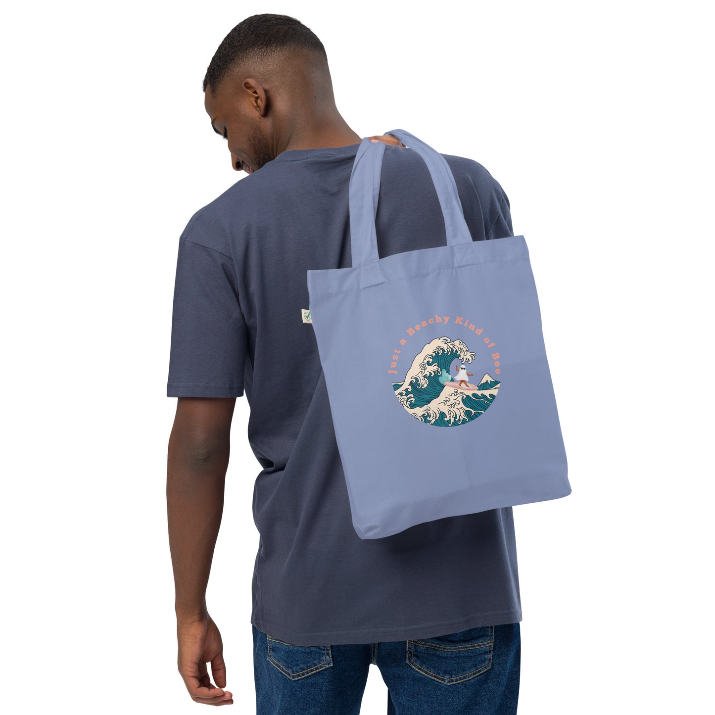 Beachy boo Organic fashion tote bag