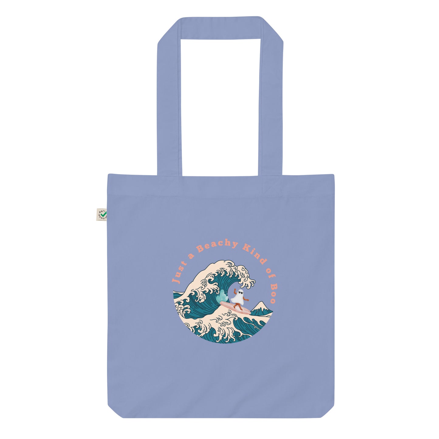 Beachy boo Organic fashion tote bag