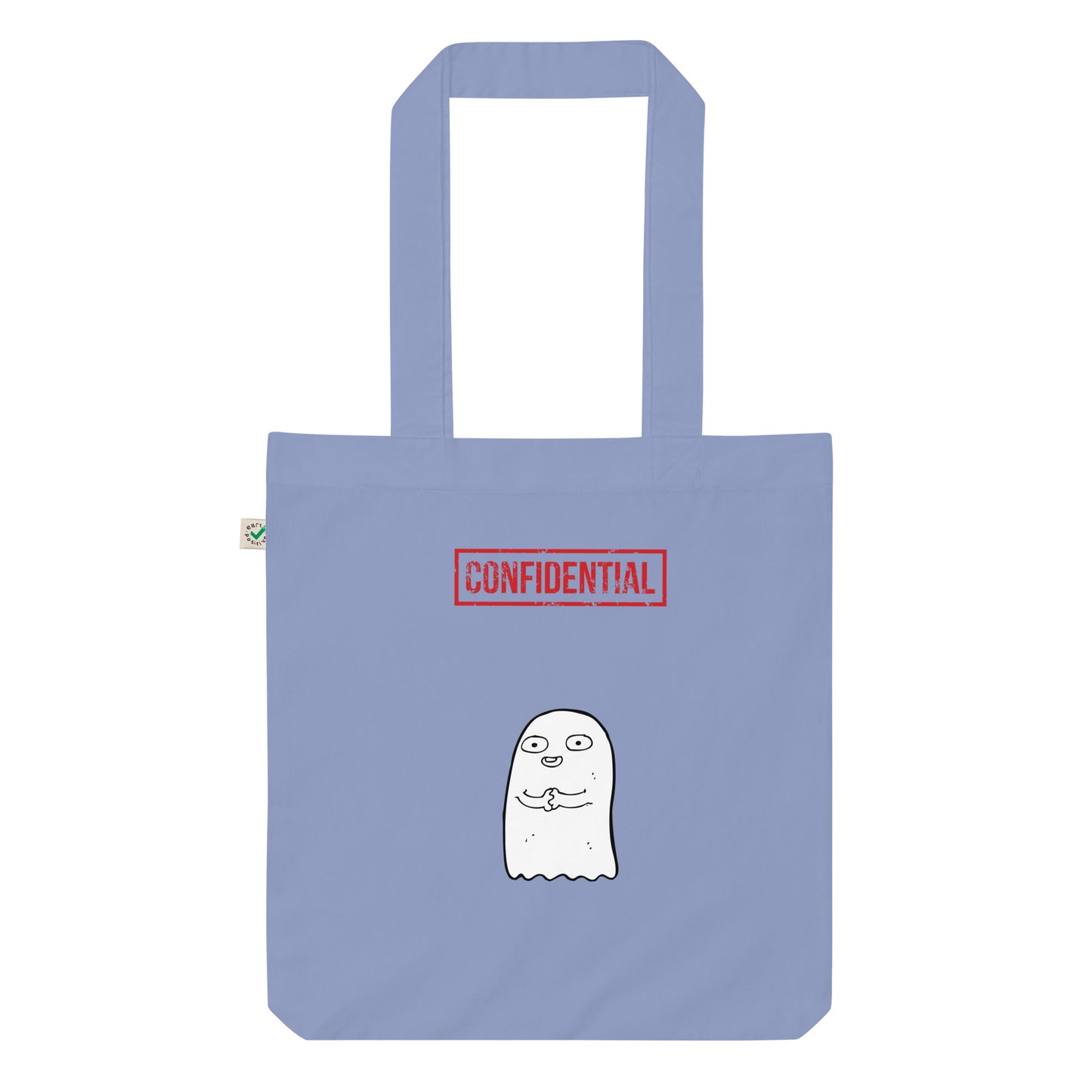 Confidential Organic fashion tote bag