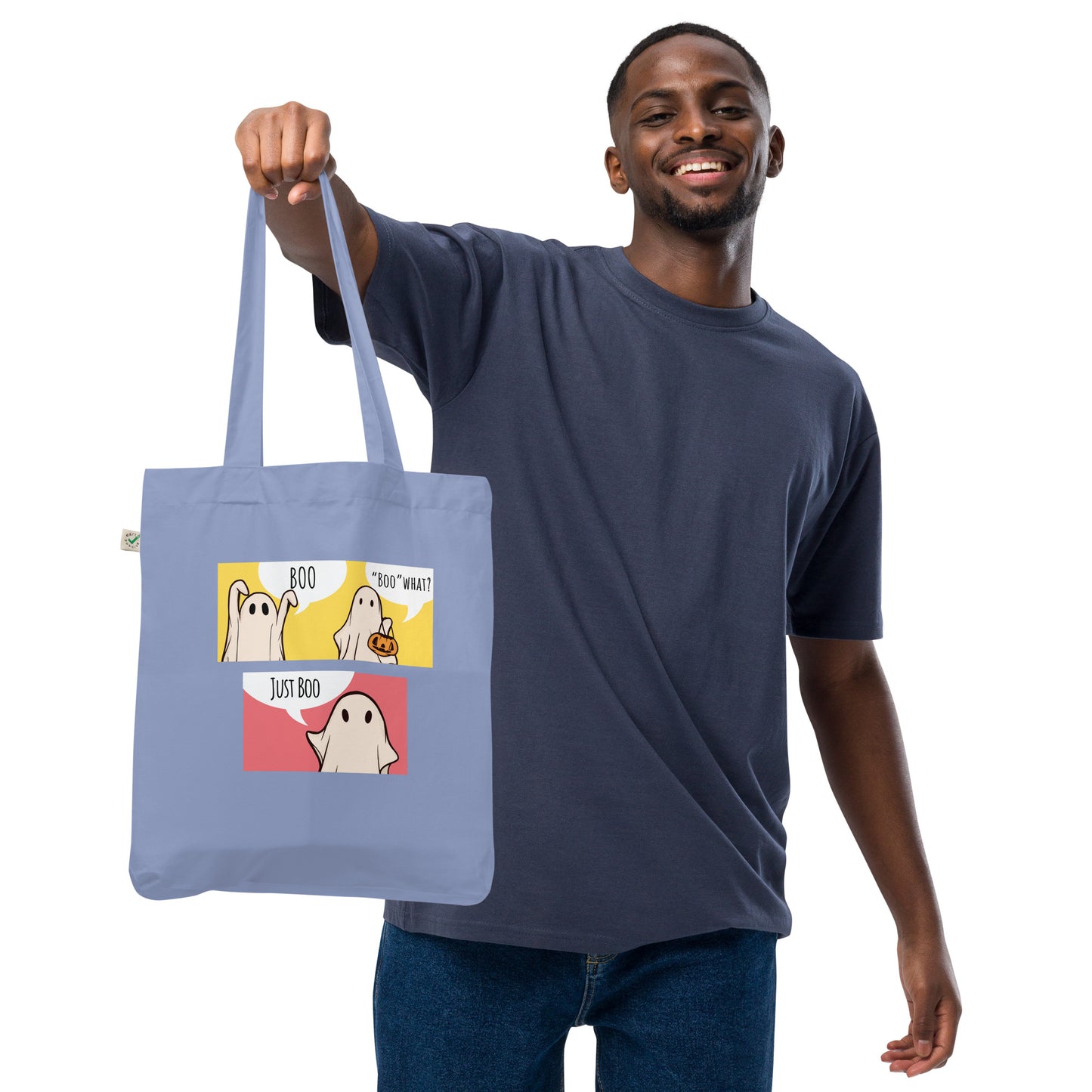 Just Boo Organic fashion tote bag