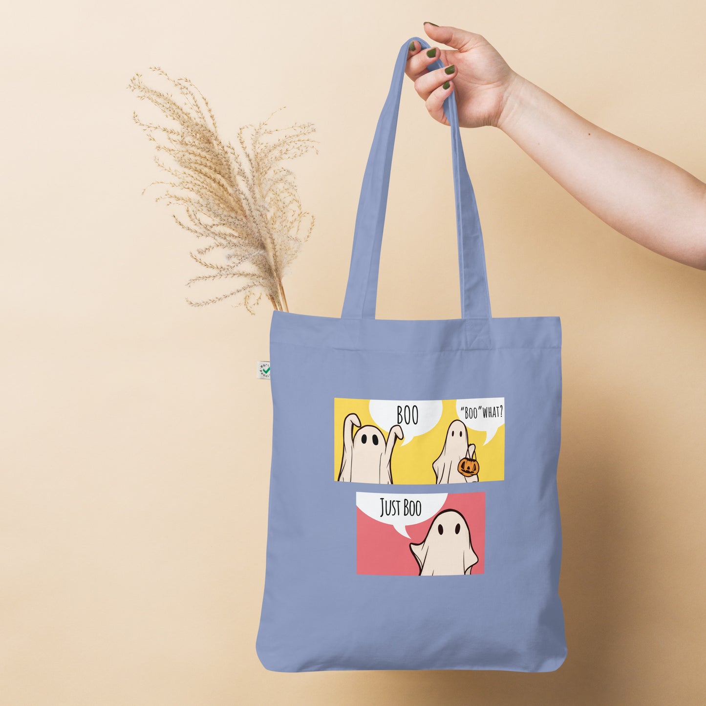 Just Boo Organic fashion tote bag