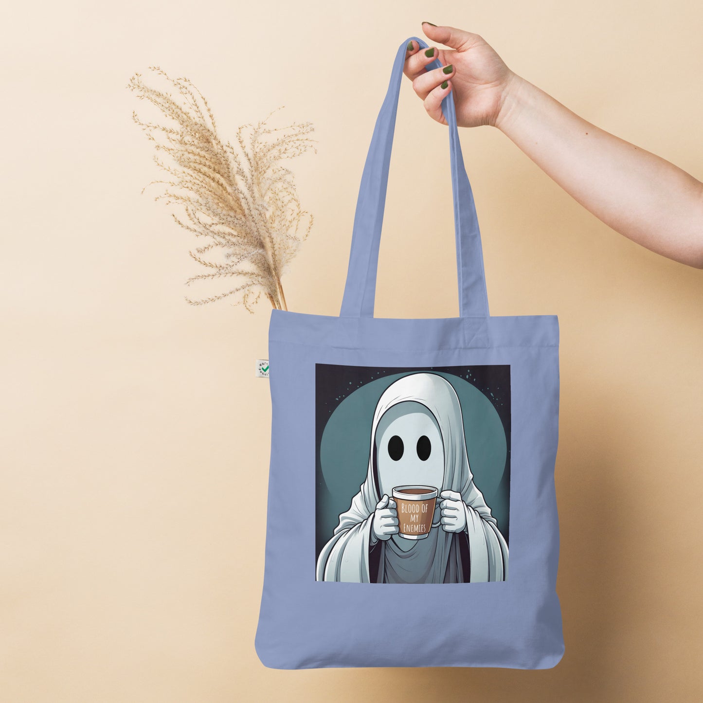 Happy Monday Organic fashion tote bag