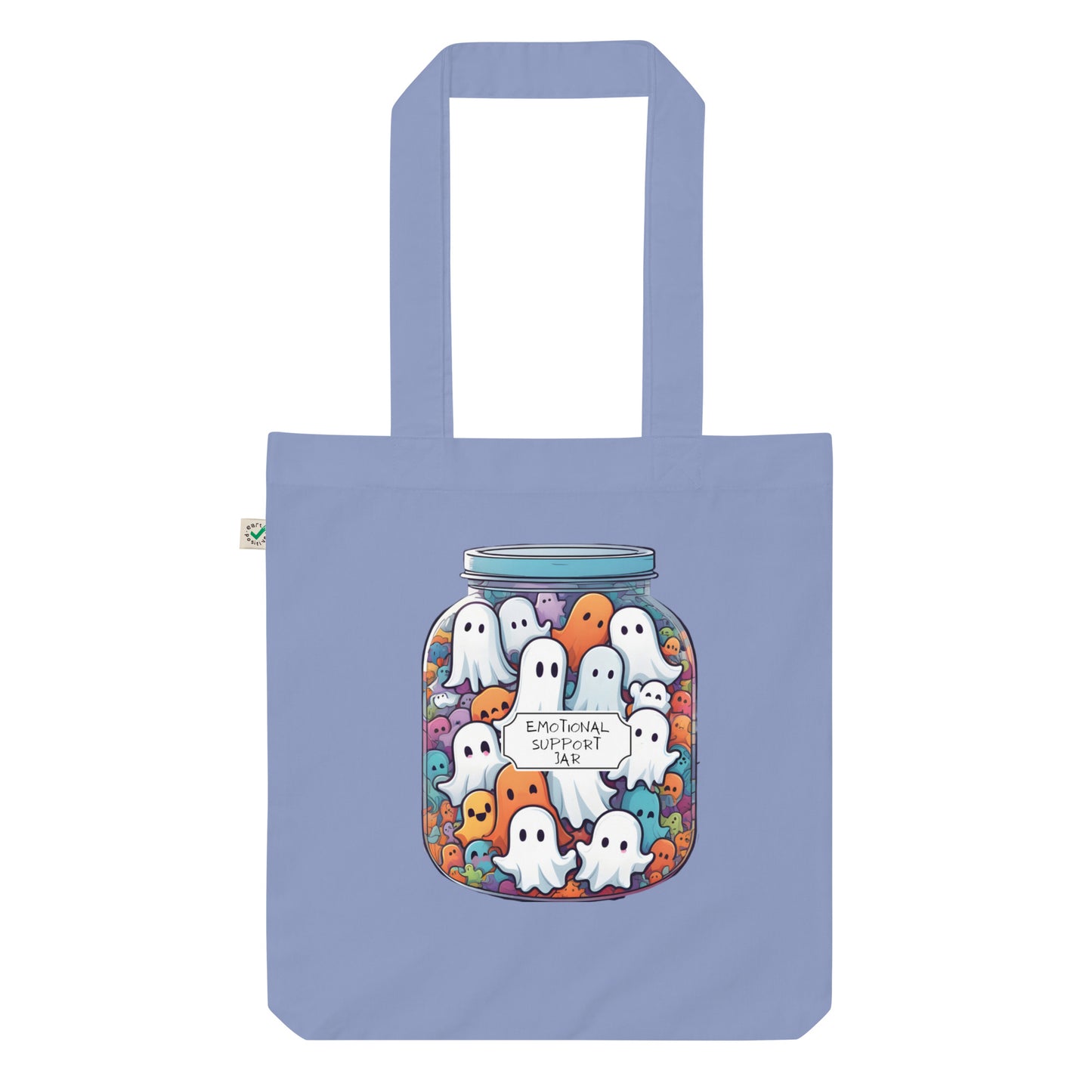 Emotional support jar Organic fashion tote bag