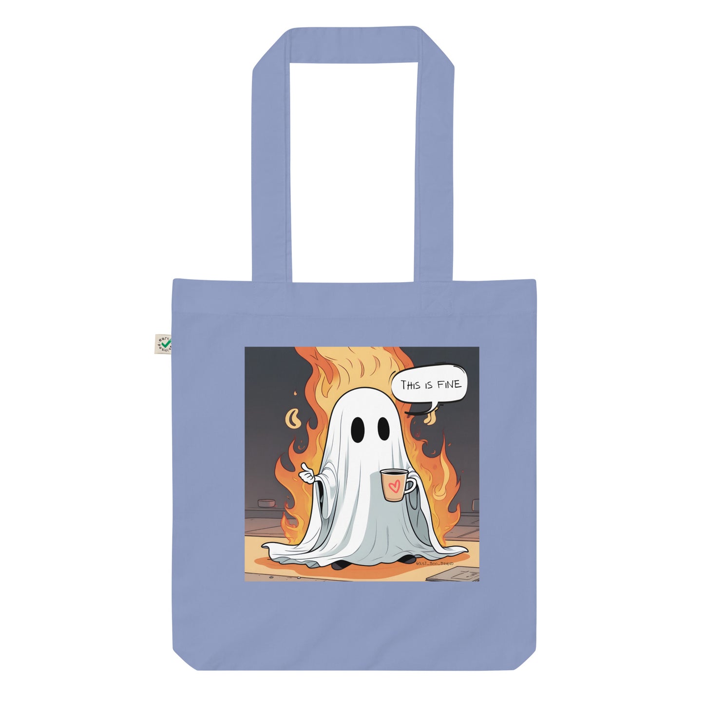 This is Fine Organic fashion tote bag