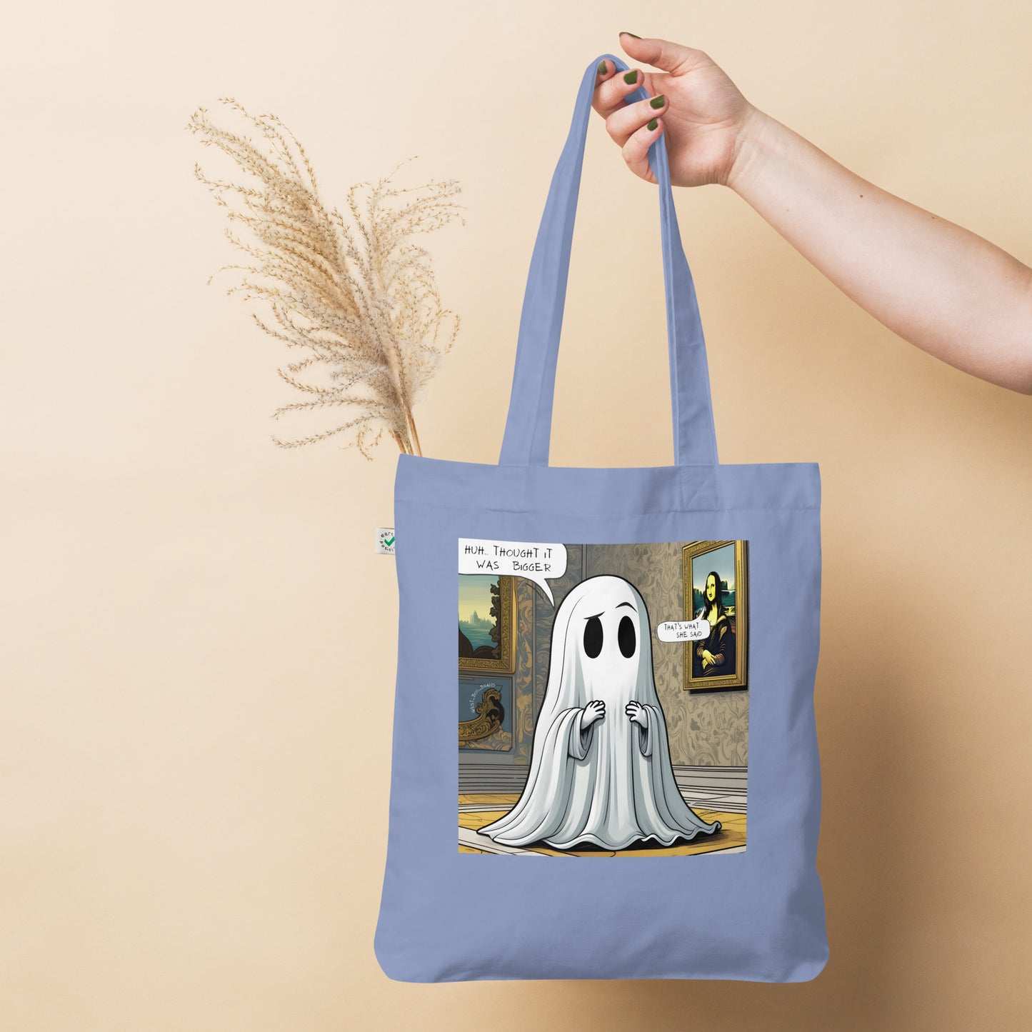 That's what she said Organic fashion tote bag