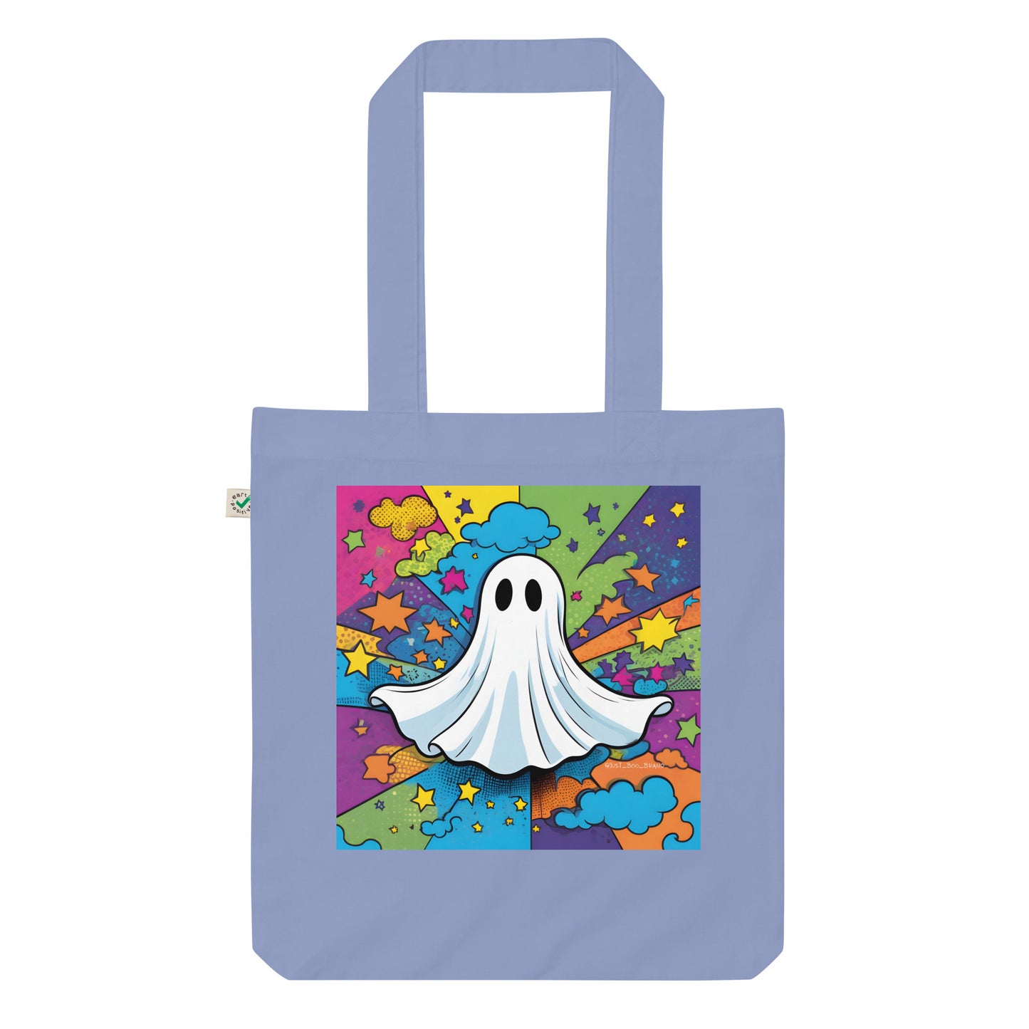 Pop-art Organic fashion tote bag