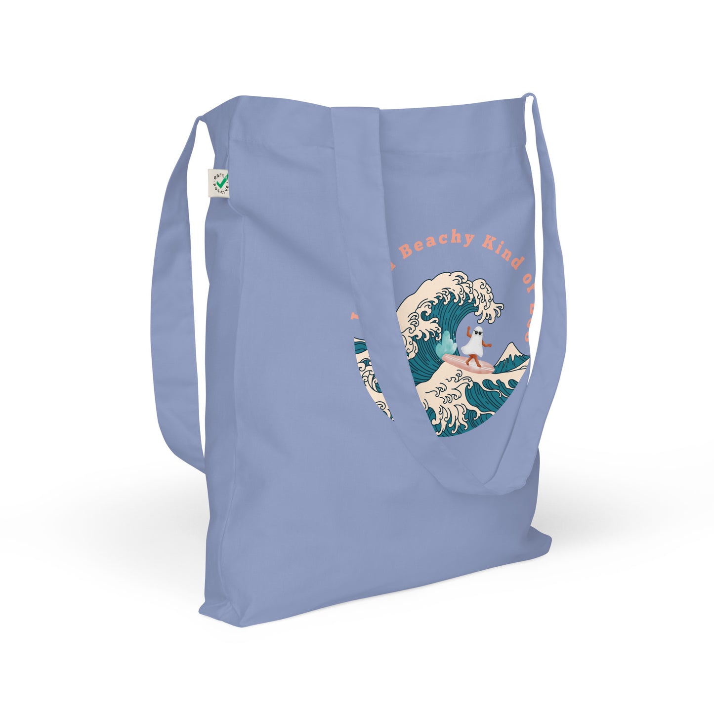 Beachy boo Organic fashion tote bag