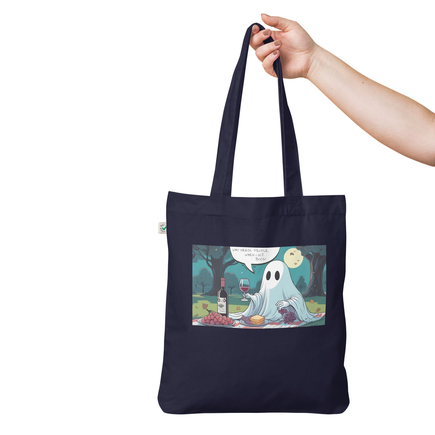 Only Boos Organic fashion tote bag