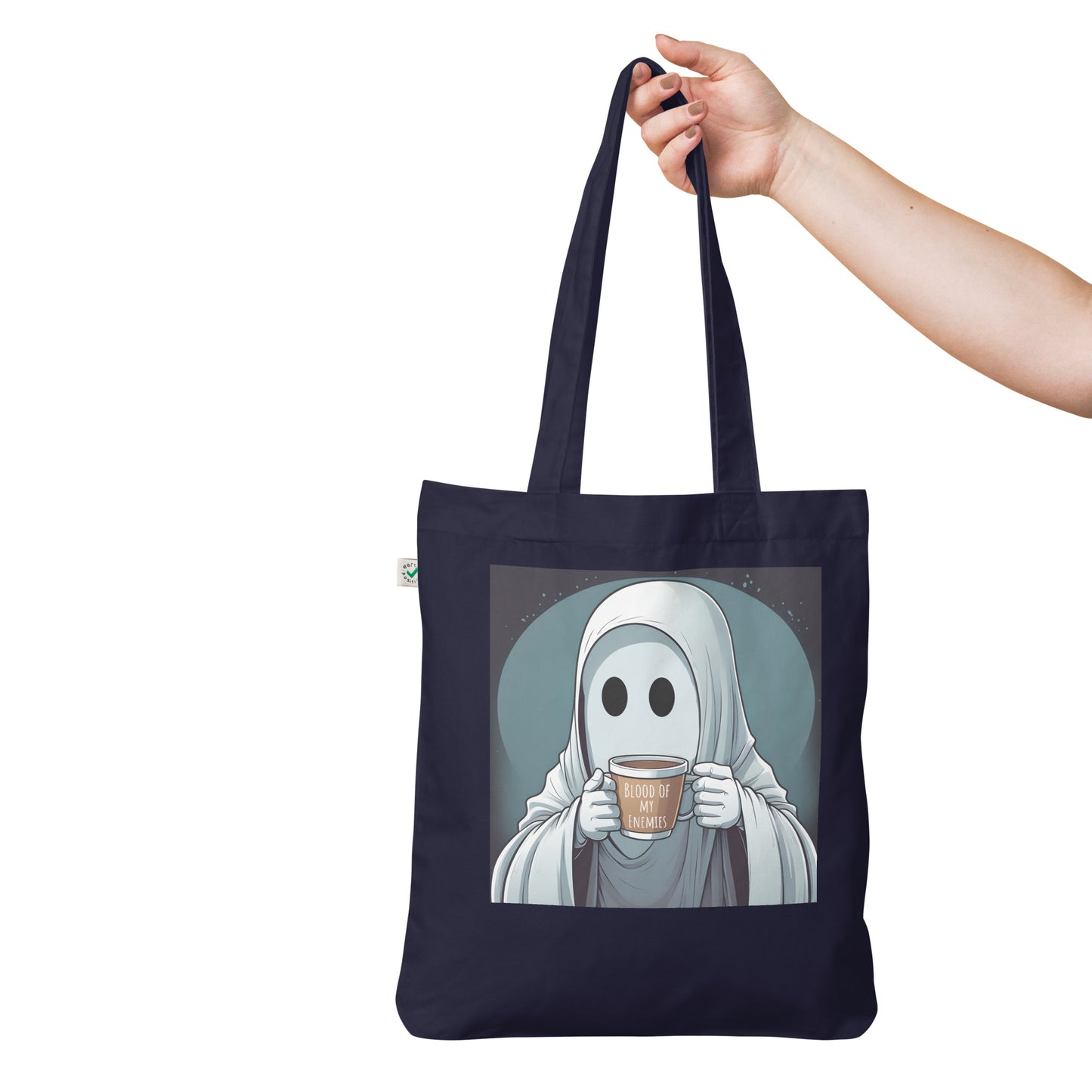 Happy Monday Organic fashion tote bag