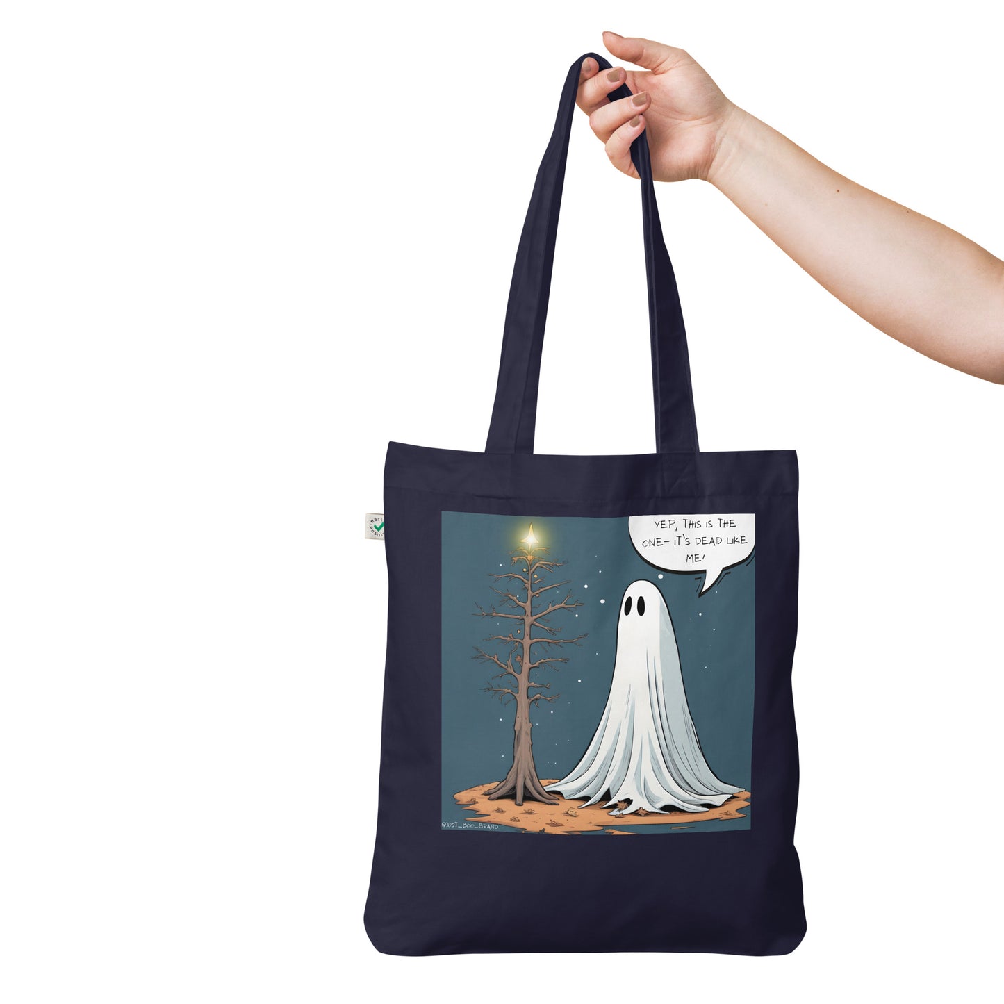 It's dead like me! Organic fashion tote bag