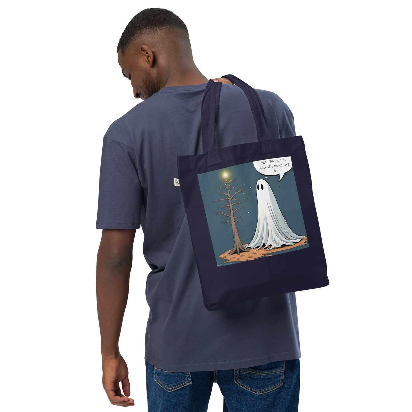 It's dead like me! Organic fashion tote bag