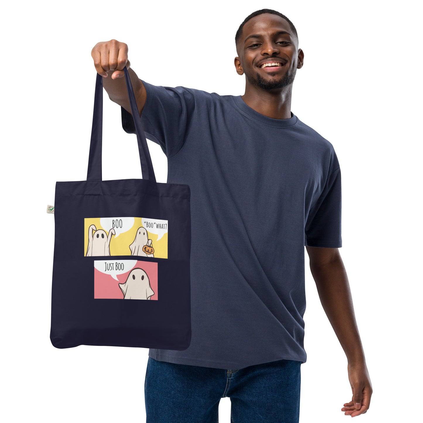 Just Boo Organic fashion tote bag