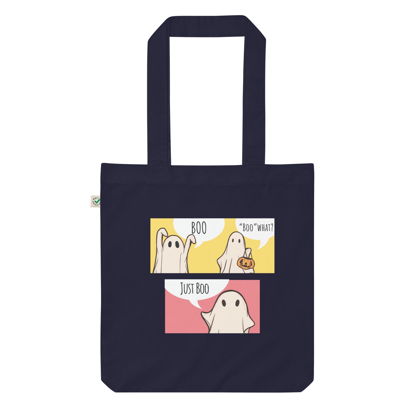 Just Boo Organic fashion tote bag