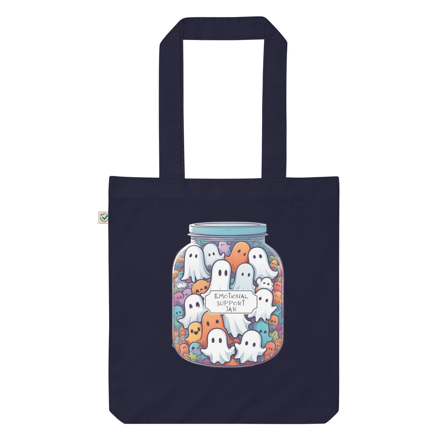 Emotional support jar Organic fashion tote bag