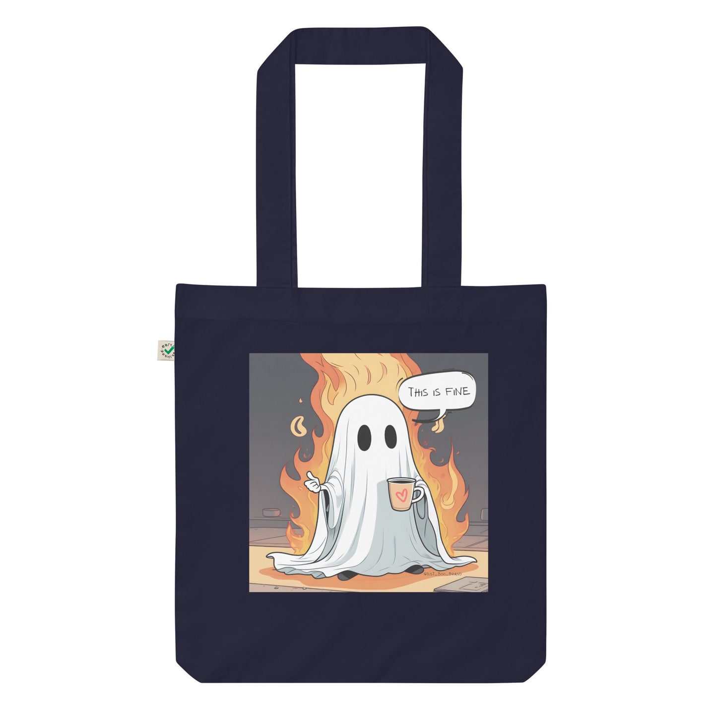 This is Fine Organic fashion tote bag