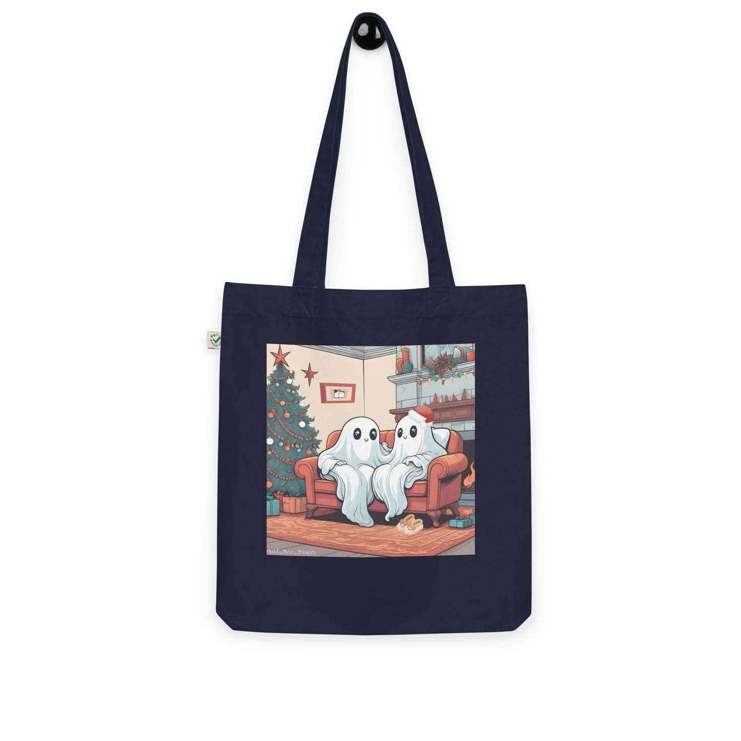 All I want for Xmas is boo Organic fashion tote bag