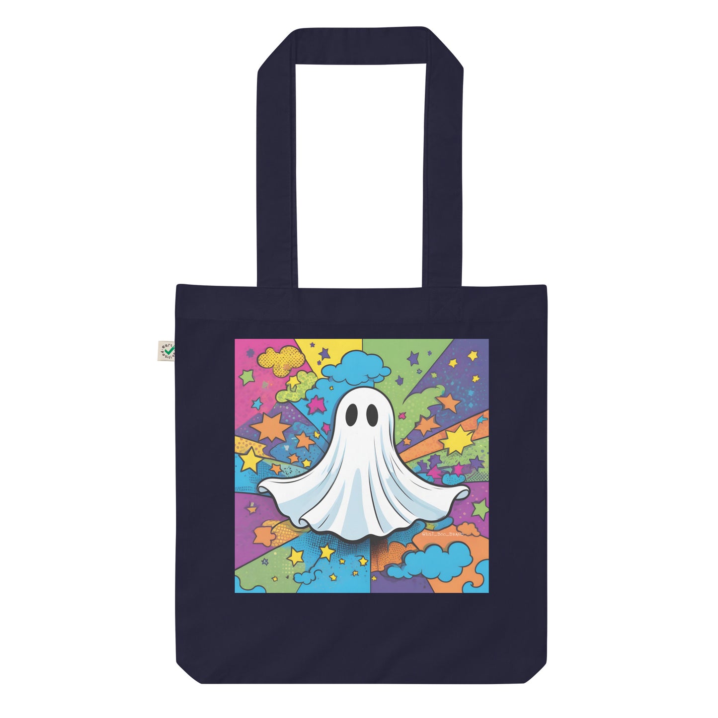 Pop-art Organic fashion tote bag