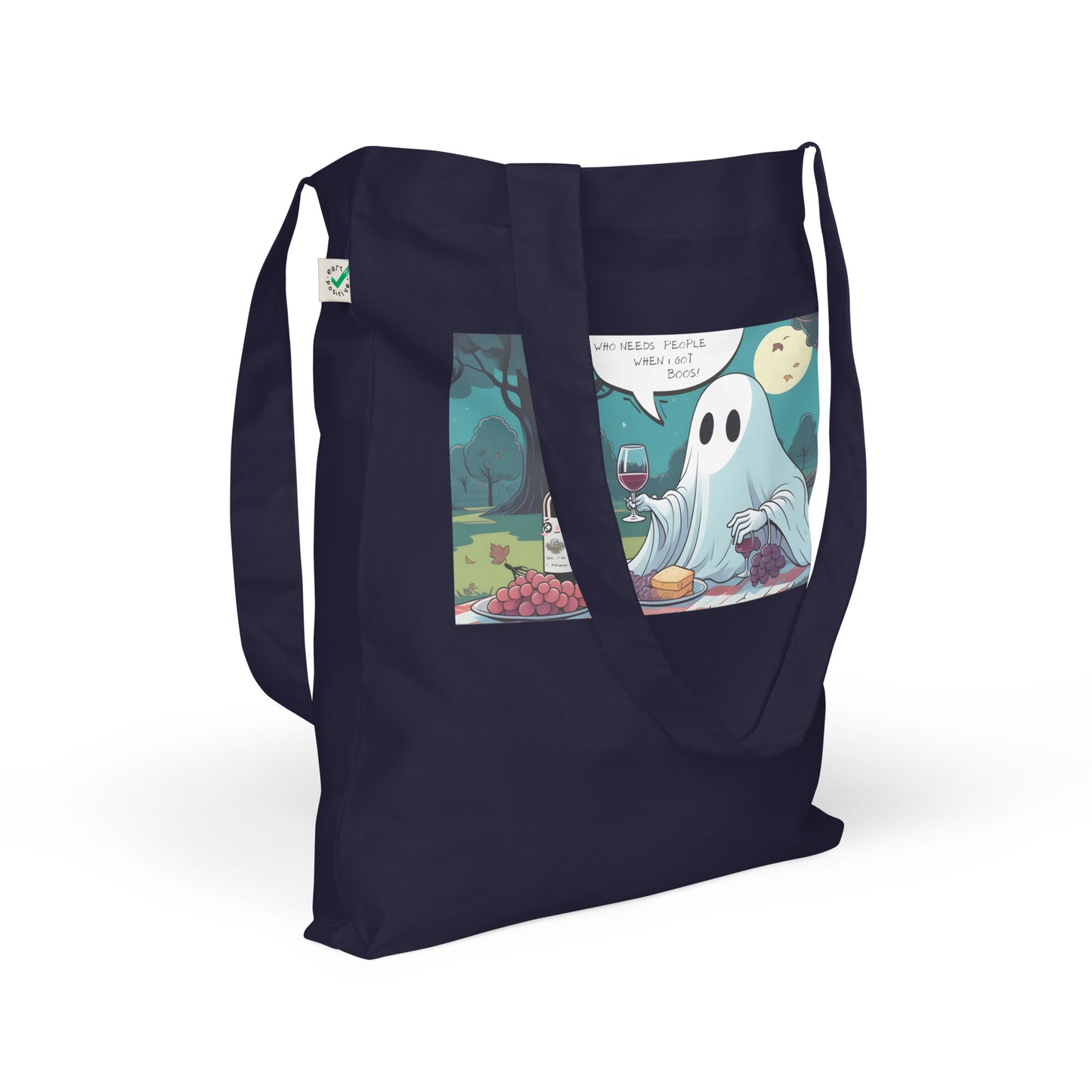 Only Boos Organic fashion tote bag