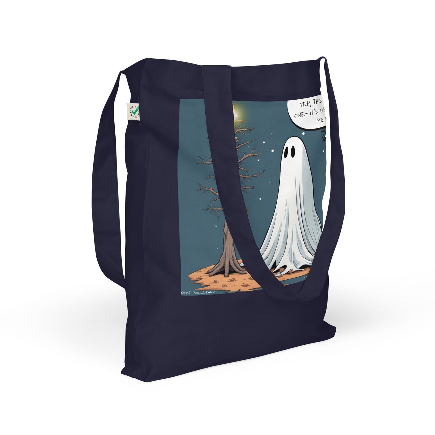 It's dead like me! Organic fashion tote bag