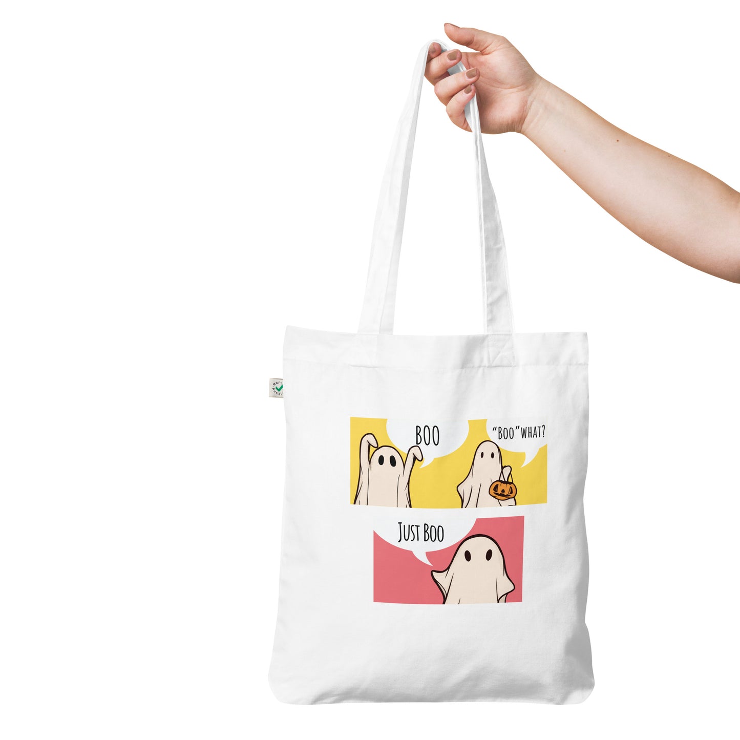 Just Boo Organic fashion tote bag