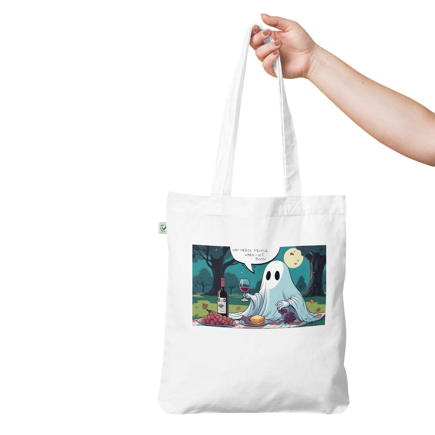 Only Boos Organic fashion tote bag