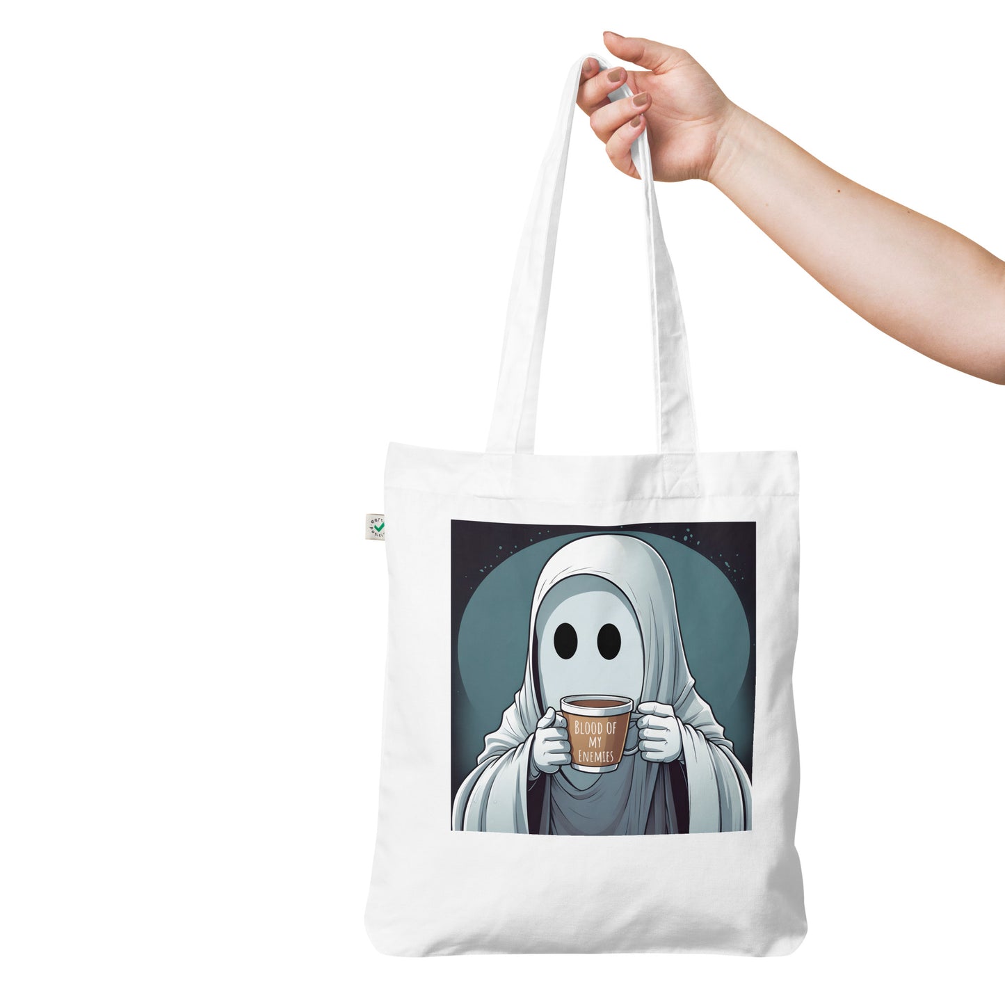 Happy Monday Organic fashion tote bag