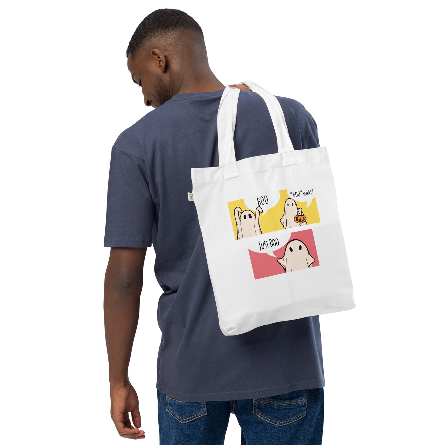 Just Boo Organic fashion tote bag